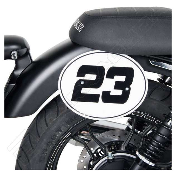 Foto: Nummerbord Set Moto Guzzi V7 Ii