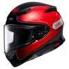 Foto: NXR2 Sheen integraalhelm Rood-Zwart