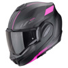 Foto: Exo-Tech Evo Socius Systeemhelm Mat Zwart-Roze
