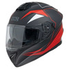 Foto: iXS Full Face Helmet iXS216 2.0 Mat Zwart-Rood