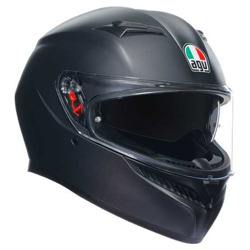 Foto: K3 E2206 MPLK MATT BLACK Integraalhelm