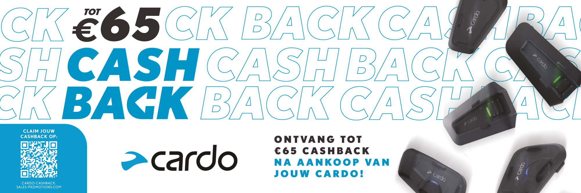 Foto: Cardo Cashback Actie