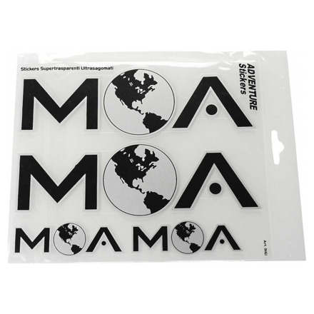 Adventure stickers MOA 20x24 cm