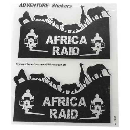 Adventure stickers Africa Raid 20x24 cm