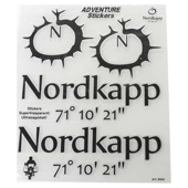 Adventure stickers Nordkapp 20x24 cm