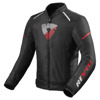 Foto: Jacket Sprint H2O Zwart-Rood