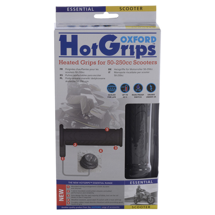 Foto: Hotgrips Essential Scooter Handvatverwarming