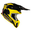 Foto: J18 MIPS Pulsar Crosshelm Zwart-Geel