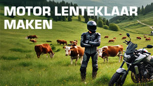 Foto: Jezelf & de motor lenteklaar maken
