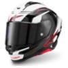 Foto: S-R7 A-Core Integraalhelm Zwart-Wit-Rood