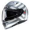 Foto: Motorhelm , I70 Watu Grijs-Wit