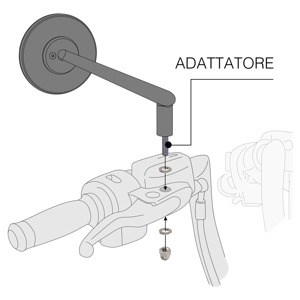 Foto: Mirror Adaptors Harley Davidson