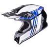 Foto: VX-16 Evo Air Lignes Crosshelm Zwart-Blauw