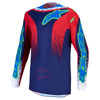 Foto: Fluid Drag Cross Jersey Blauw-Wit-Rood