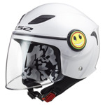 LS2 OF602J Funny Gloss White