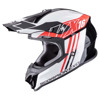 Foto: VX-16 Evo Air Lignes Crosshelm Zwart-Rood