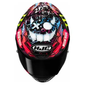 Foto: RPHA 1 V2 Carbon Funky Diablo Integraalhelm