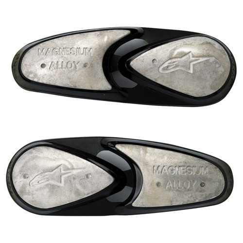 Alpinestars Magnesium Replaceable Toe Slider Gray 11