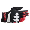 Foto: Halo Motorhandschoenen Zwart-Wit-Rood