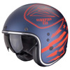 Foto: Belfast Evo Dawg Jethelm Blauw-Rood