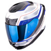 Foto: EXO-391 Leo Integraalhelm Wit-Blauw