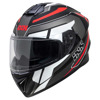 Foto: iXS Full Face Helmet iXS216 2.2 Zwart-Grijs-Rood