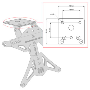 Foto: Universele Kentekenplaathouder