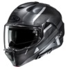 Foto: F100 Carbon Askan Systeemhelm Zwart-Grijs