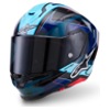 Foto: S-R7 Kinetis Integraalhelm Zwart-Blauw-Roze