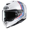 Foto: RPHA 72 Veldine Integraalhelm Wit-Blauw