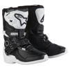 Foto: Tech 3S Kids Crosslaarzen Wit-Zwart