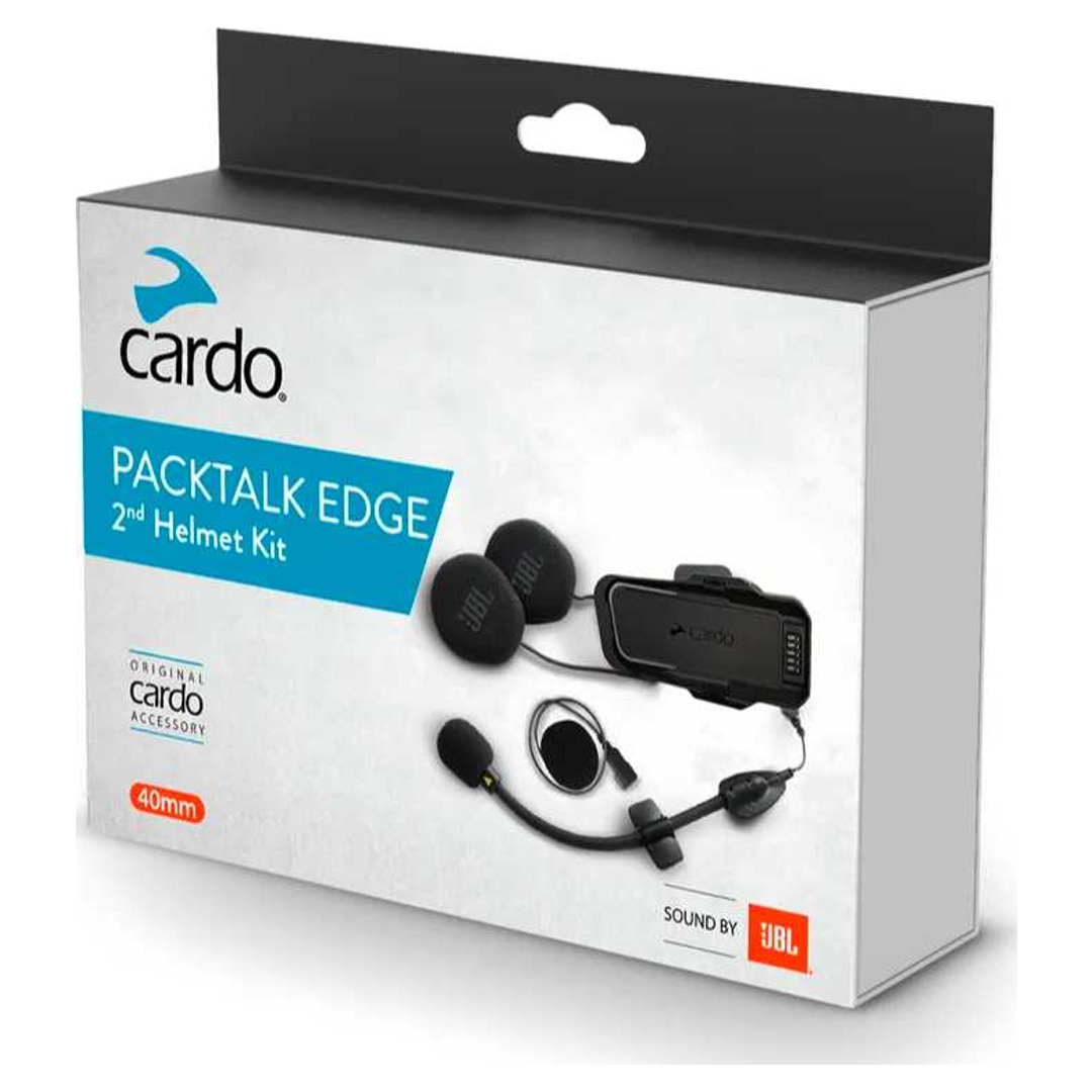 Cardo Packtalk Edge ヘルメットキット Cardo 2e helm kit Packtalk Edge - MotorkledingStore