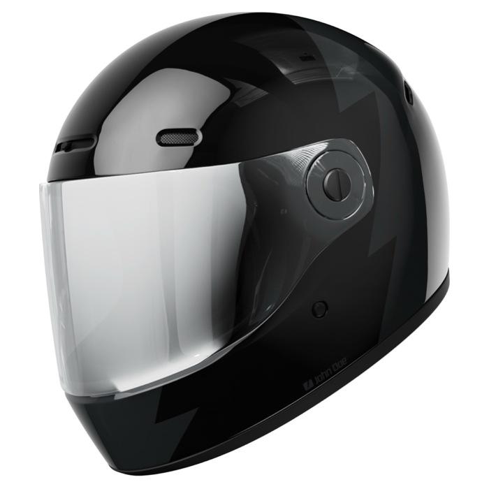 Foto: JD/One Signature Black Grey Integraalhelm