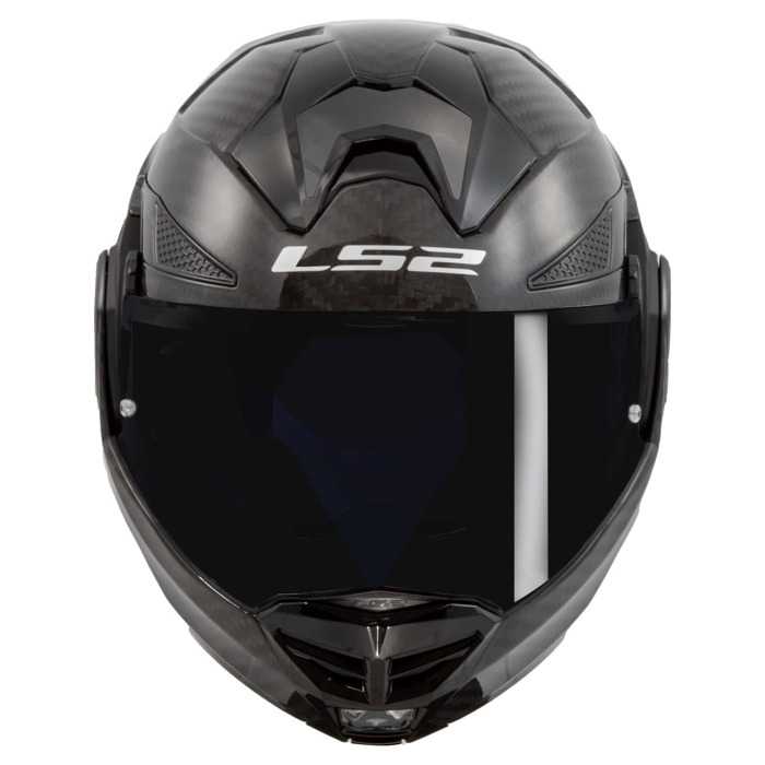 Foto: FF901 Advant X Solid Carbon Glossy Systeemhelm