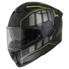 Foto: iXS Full Face Helmet iXS422 FG 2.1 Mat Zwart-Fluor-Geel