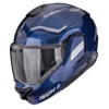 Foto: Exo-Tech II Dash Systeemhelm Blauw-Zwart-Wit