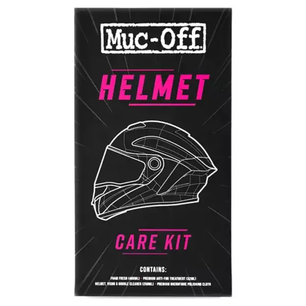 Foto: Helmet Care Kit helmonderhoud voordeelset