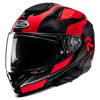 Foto: RPHA 71 Carbon Hamil Integraalhelm Zwart-Rood