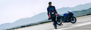 Foto: Leren motorbroeken
