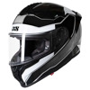 Foto: iXS Full-face helmet iXS421 FG 2.1 Zwart-Wit-Grijs