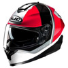 Foto: C70N Alia Integraalhelm Zwart-Rood