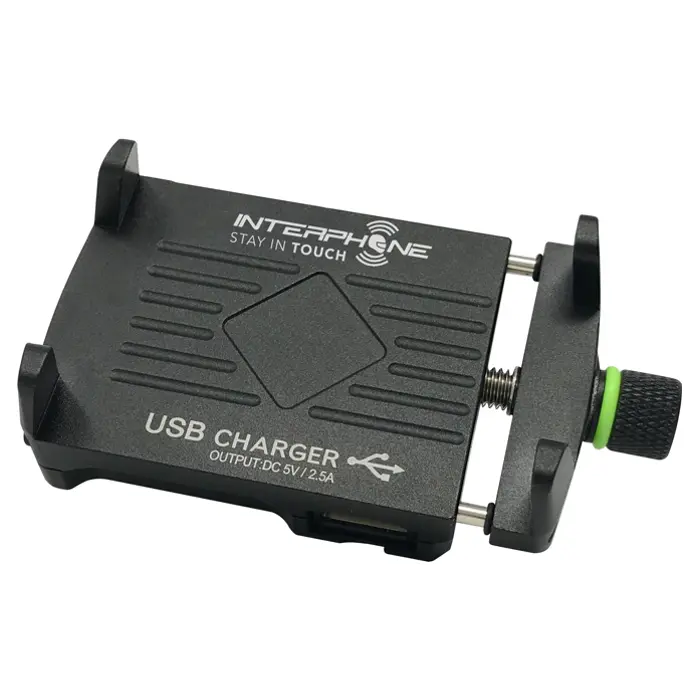 Foto: Motocrab Evo Alu USB Telefoonhouder
