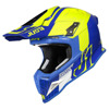 Foto: J12 PRO Syncro Crosshelm Geel-Blauw
