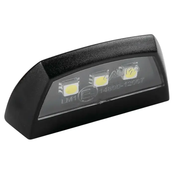 Foto: 3 LED E-ion universele kentekenplaatverlichting E-keur