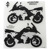 Foto: Adventure stickers Moto Planisvero 20x24 cm - thumbnail