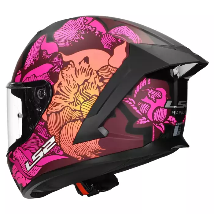 Foto: FF820 Rapid III Poppies II Integraalhelm