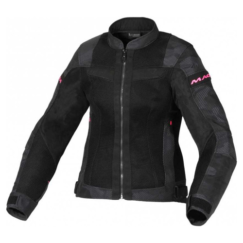 Macna Velotura Ladies Jacket Black Night Eye