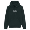 Foto: vrijetijds Hoodie Zwart met print