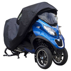 Foto: DS-COVERS Alfa Outdoor Cover 3W met topkoffer