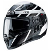 Foto: Motorhelm , I70 Reden Zwart-Wit